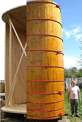 Holztank 32000 Liter